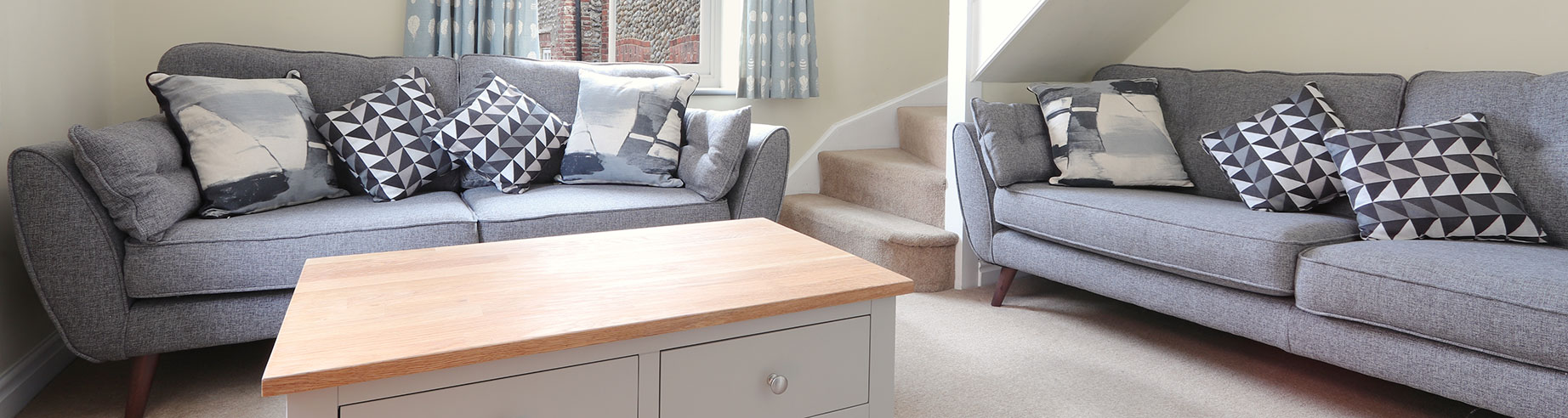 Holiday Cottage Lounge, Wells, Norfolk